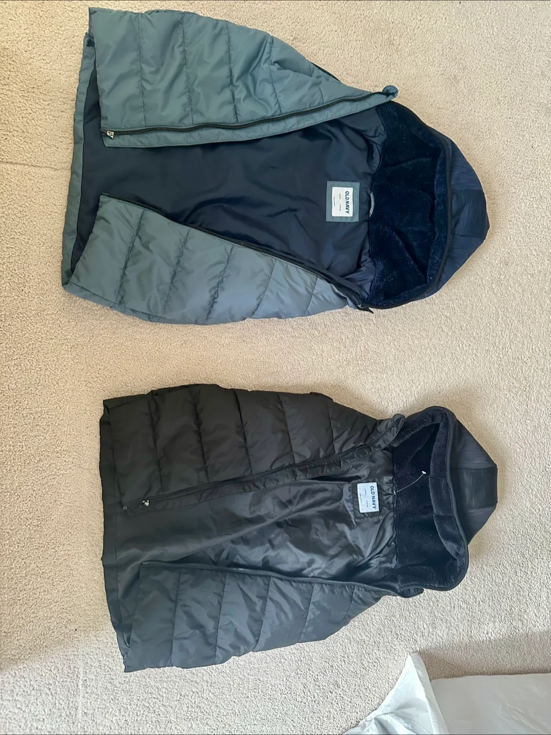 Two Boys' Old Navy Puffer Jackets - Size 8 thumbnail