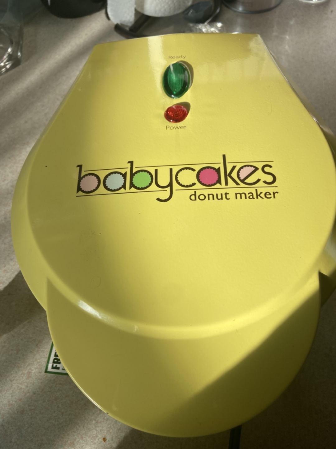 Babycakes Donut Maker - Yellow - photo 2