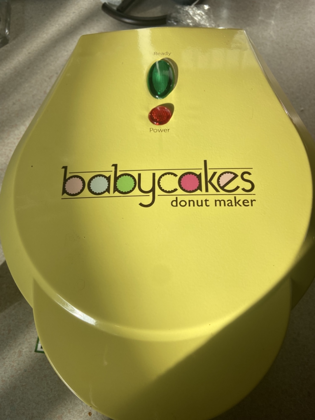 Babycakes Donut Maker - Yellow