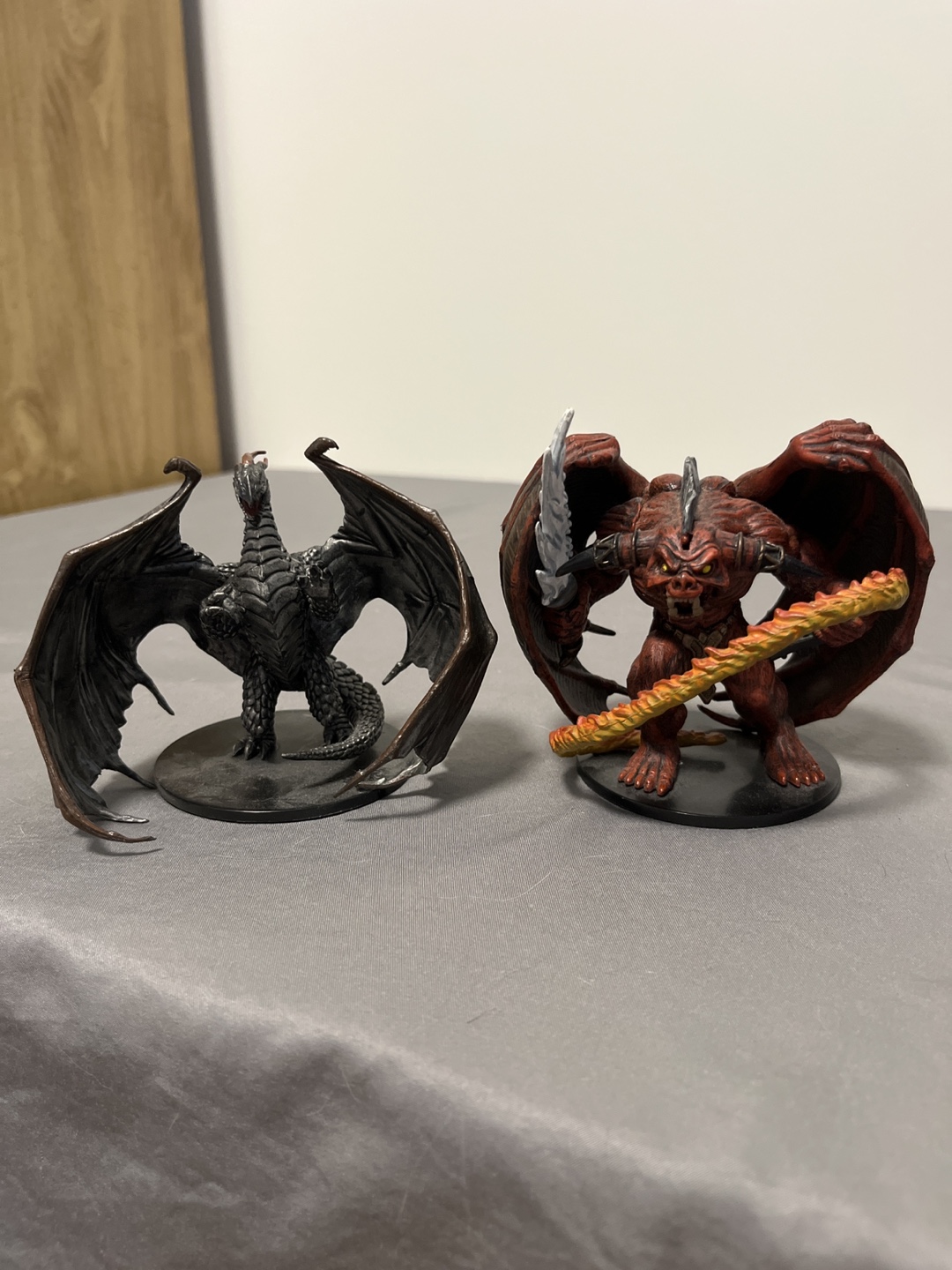 D&D Miniatures: Balor & Elder Iron Dragon