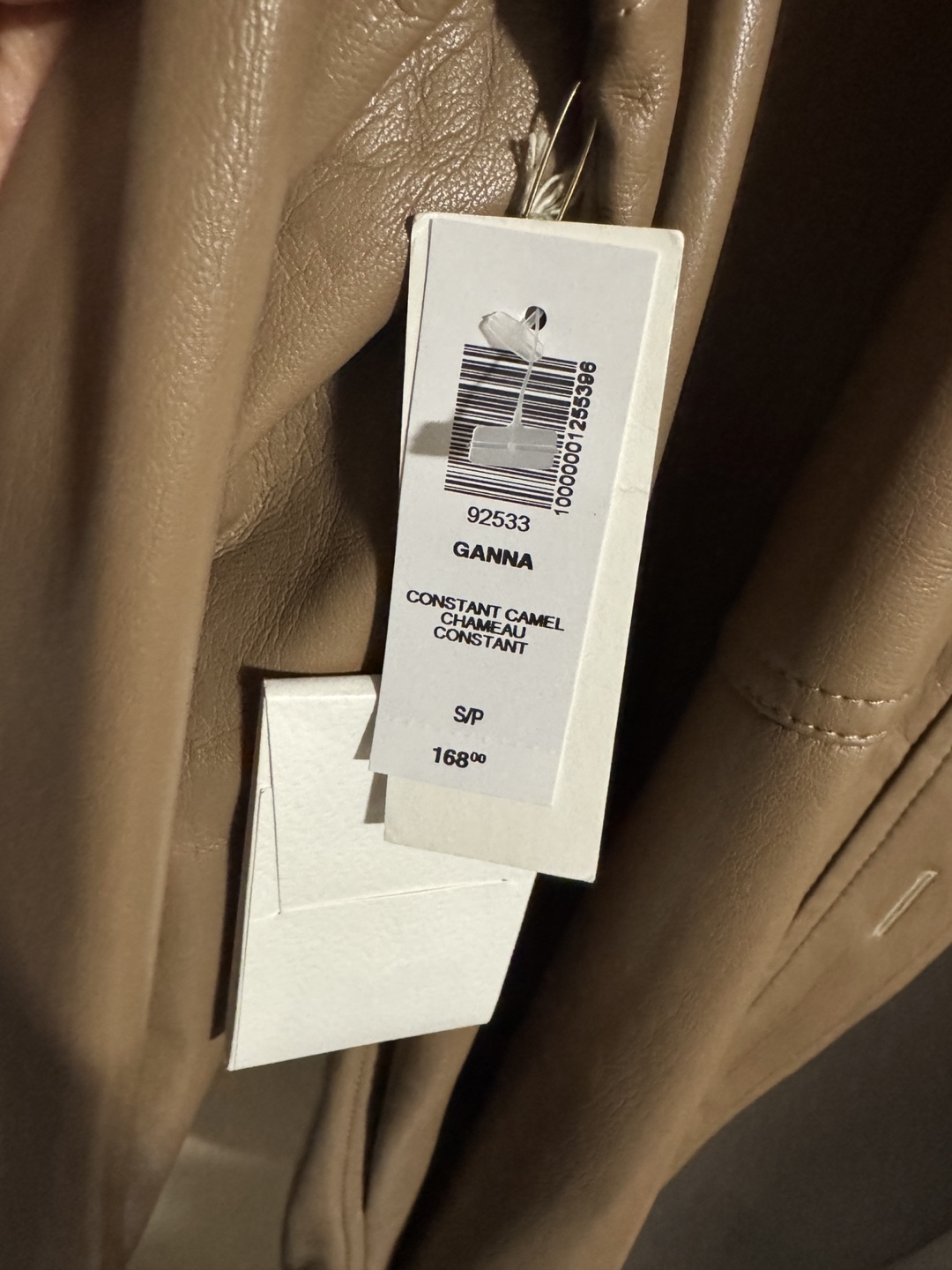 Wilfred Ganna Leather Jacket - Size Small - photo 2