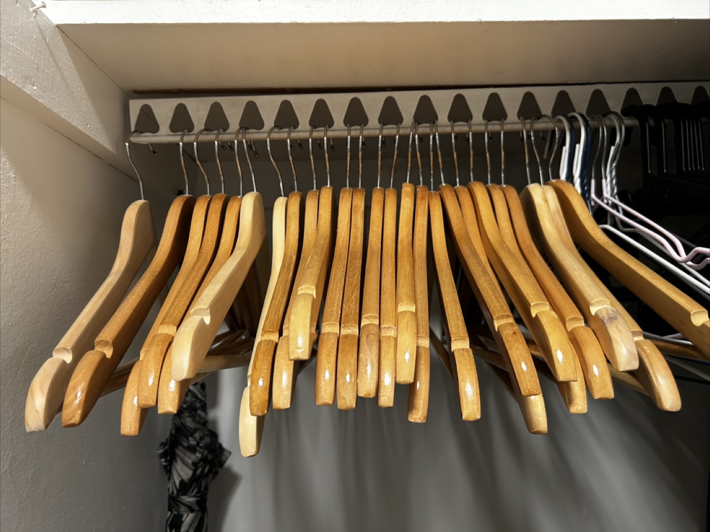 Wooden Clothes Hangers - Bulk Lot