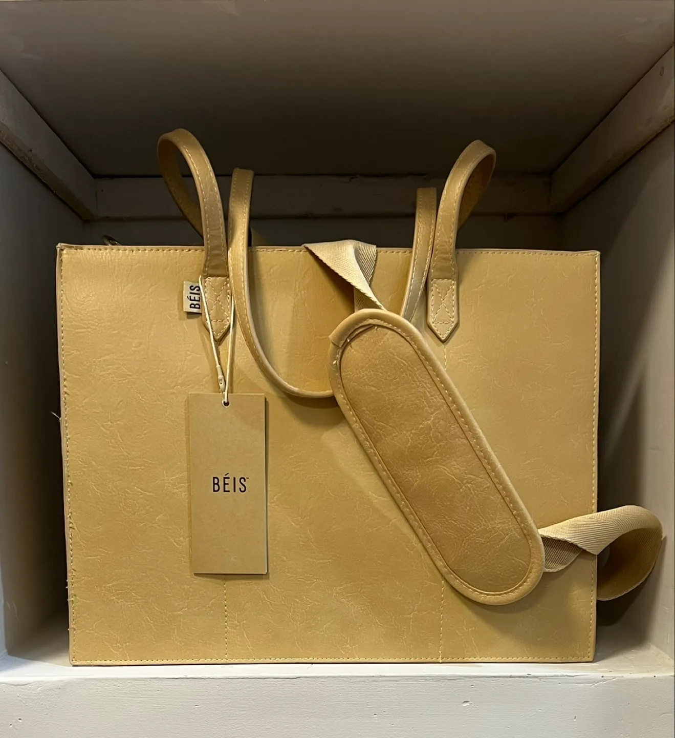BEIS The Tote Bag - Beige thumbnail