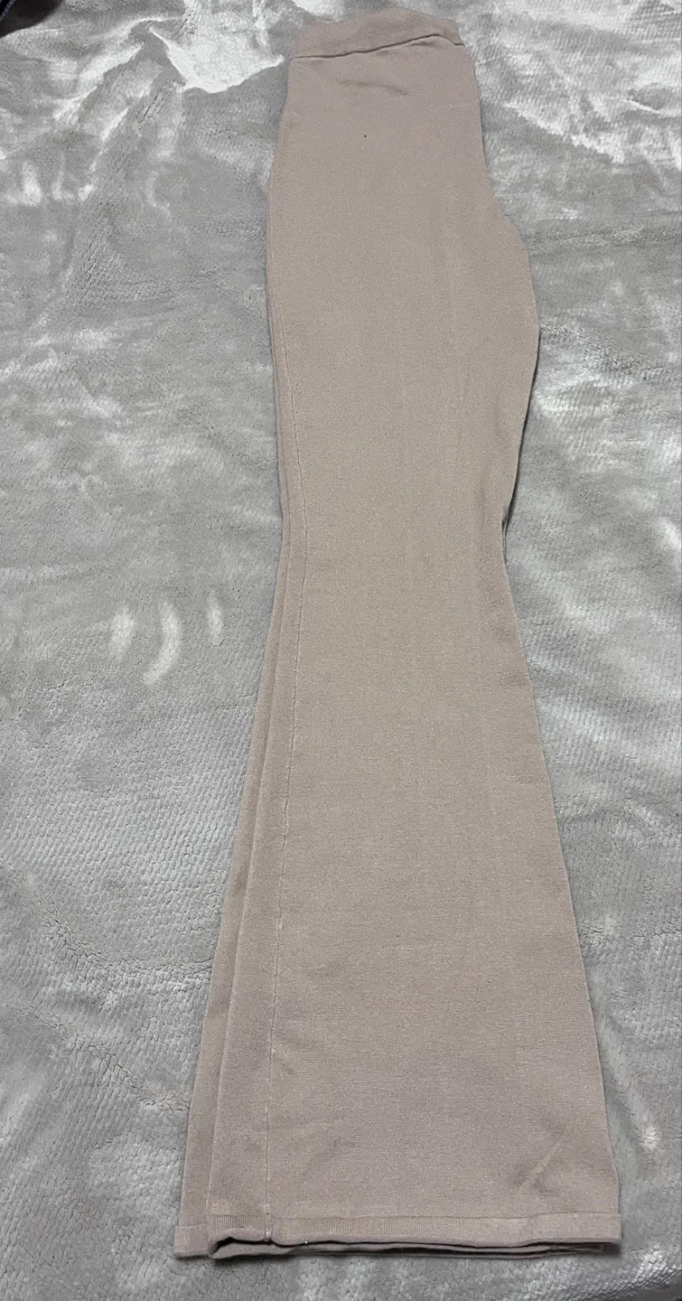 Sun-deh Beige Flare Pants - Size Small image indicator(2)