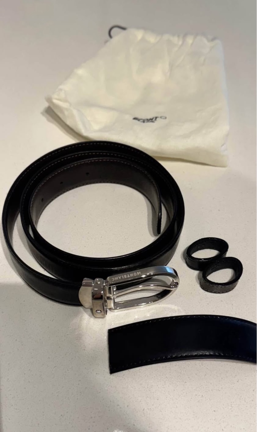 Montblanc REVERSIBLE LEATHER BELT - photo 2