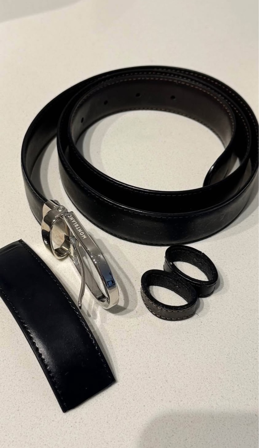 Montblanc REVERSIBLE LEATHER BELT - photo 3