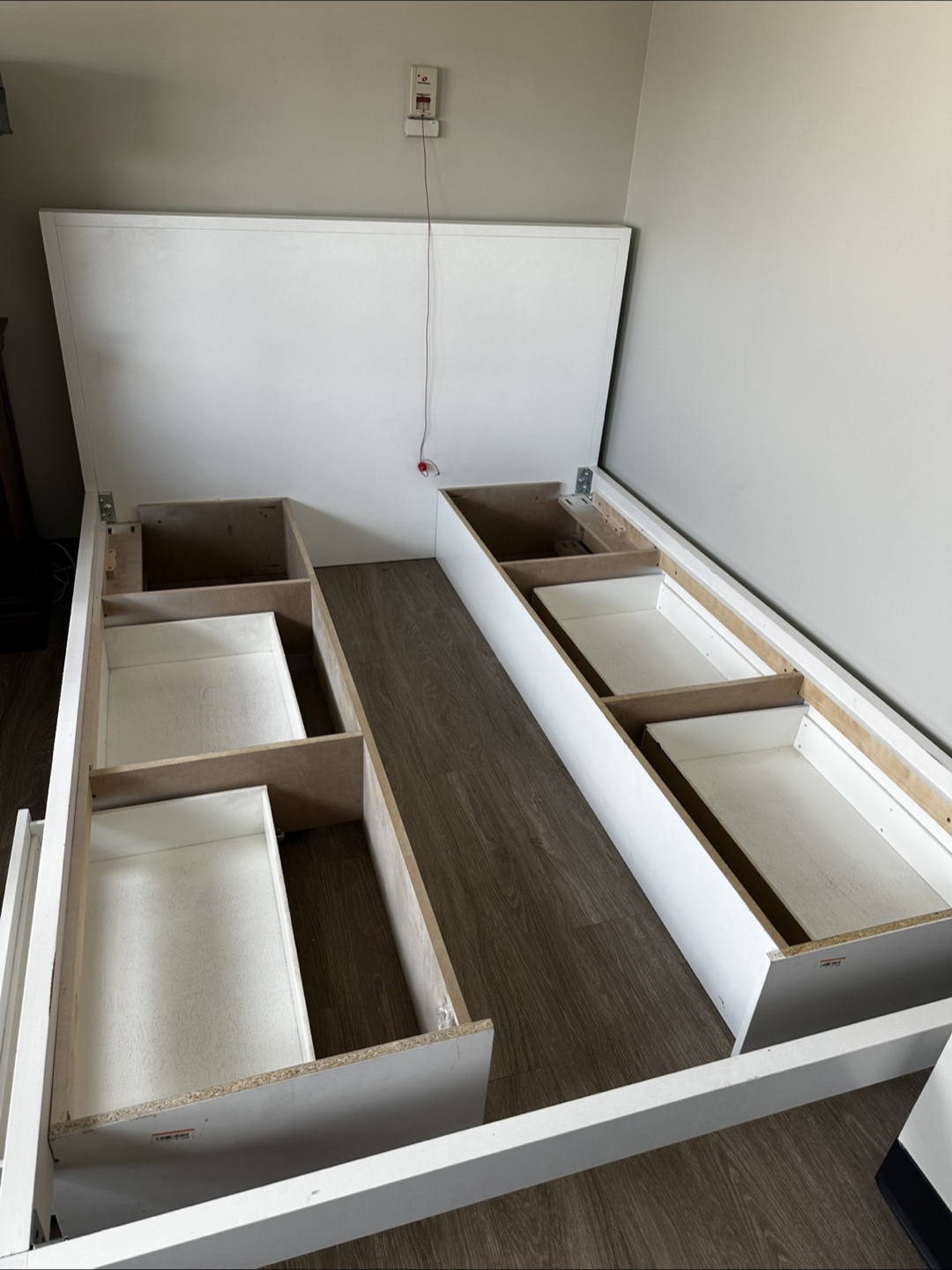 Sojourn Queen Size Storage Bed Frame