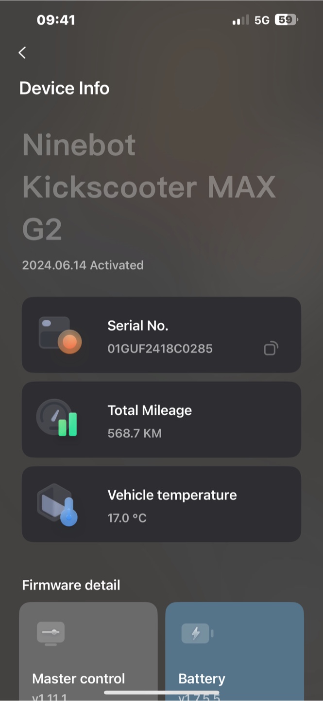 Ninebot Kickscooter MAX G2