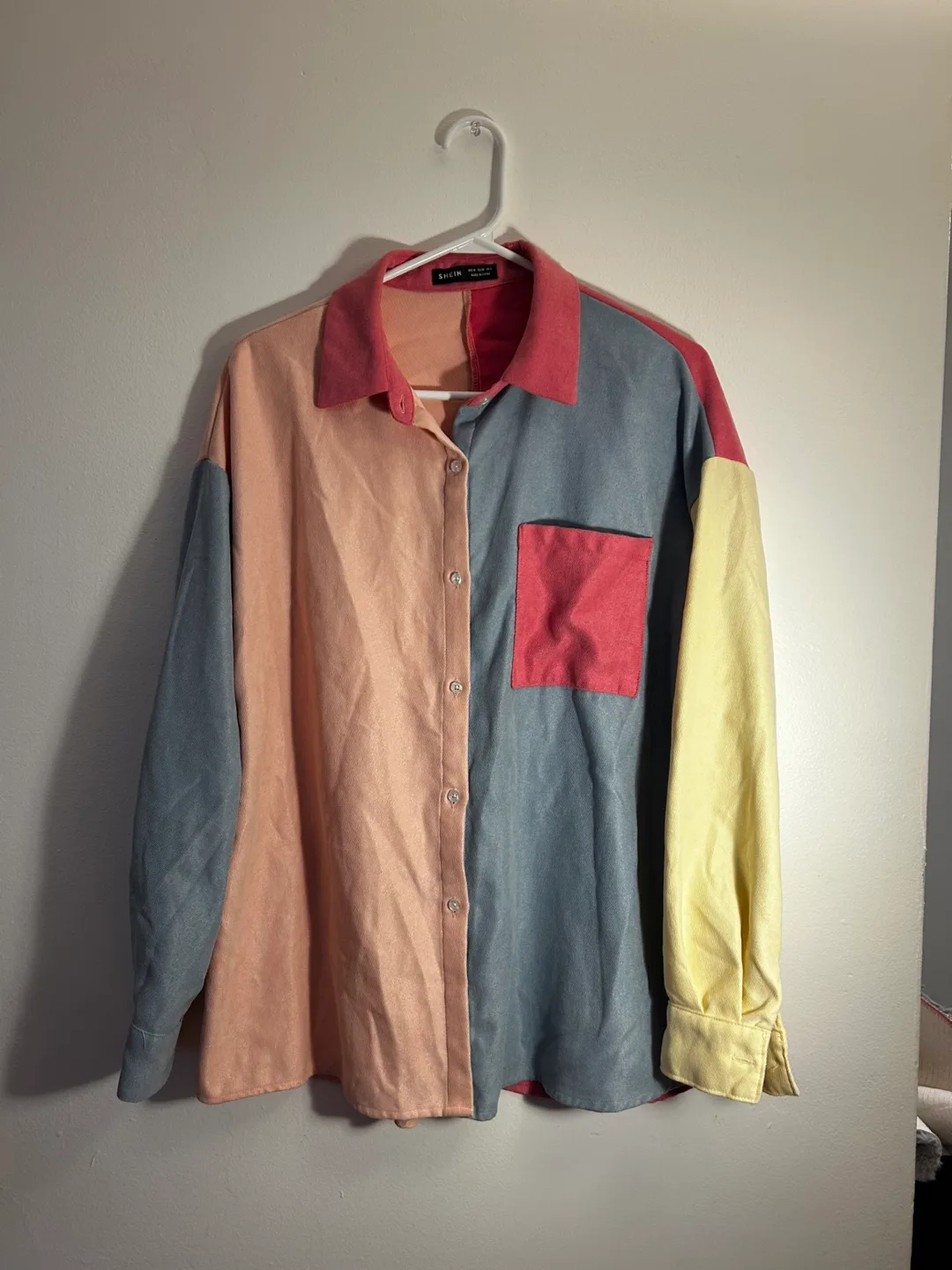 Colour Block Button-Up Shirt thumbnail
