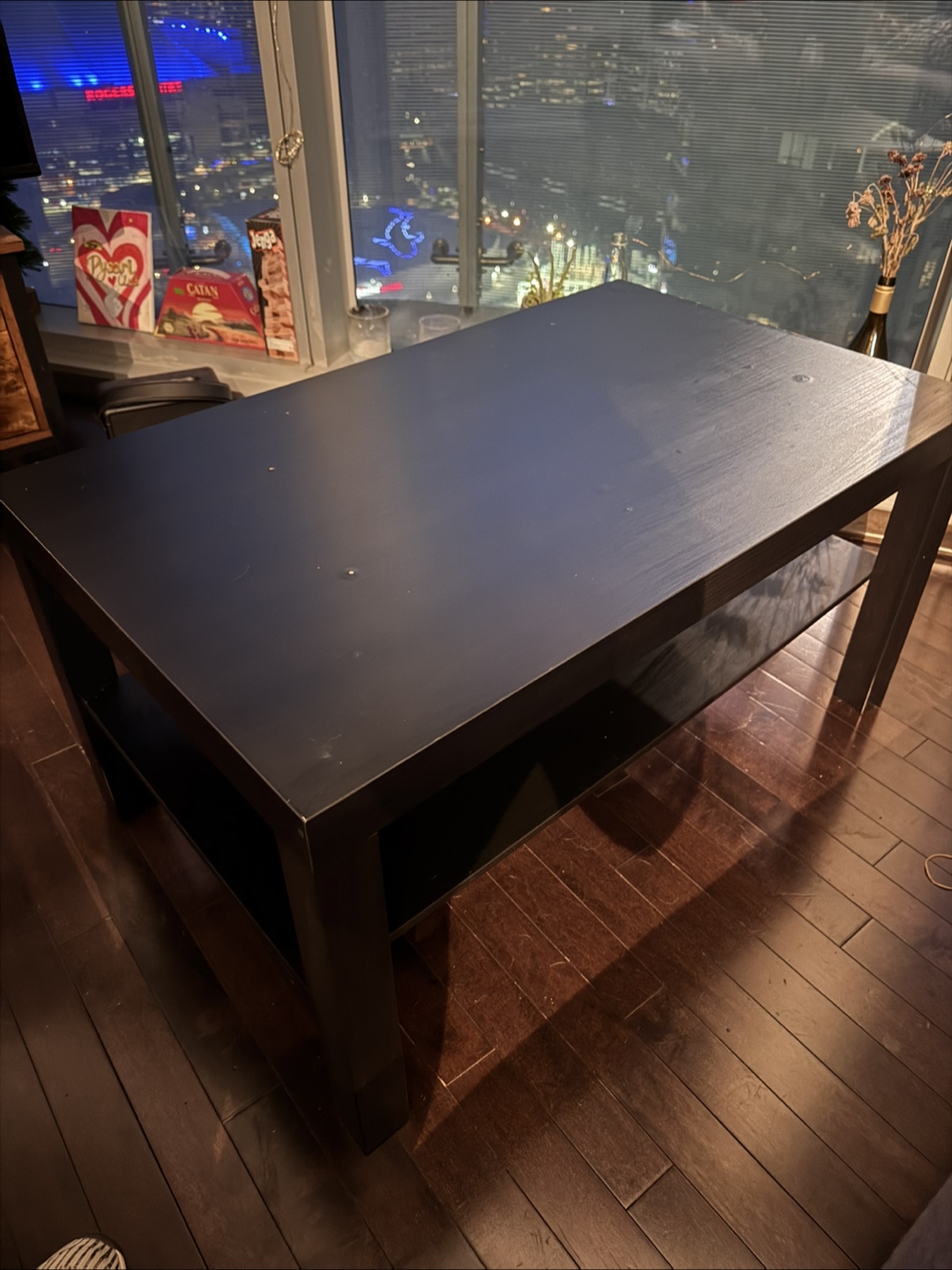 Ikea Coffee Table with Lower Shelf