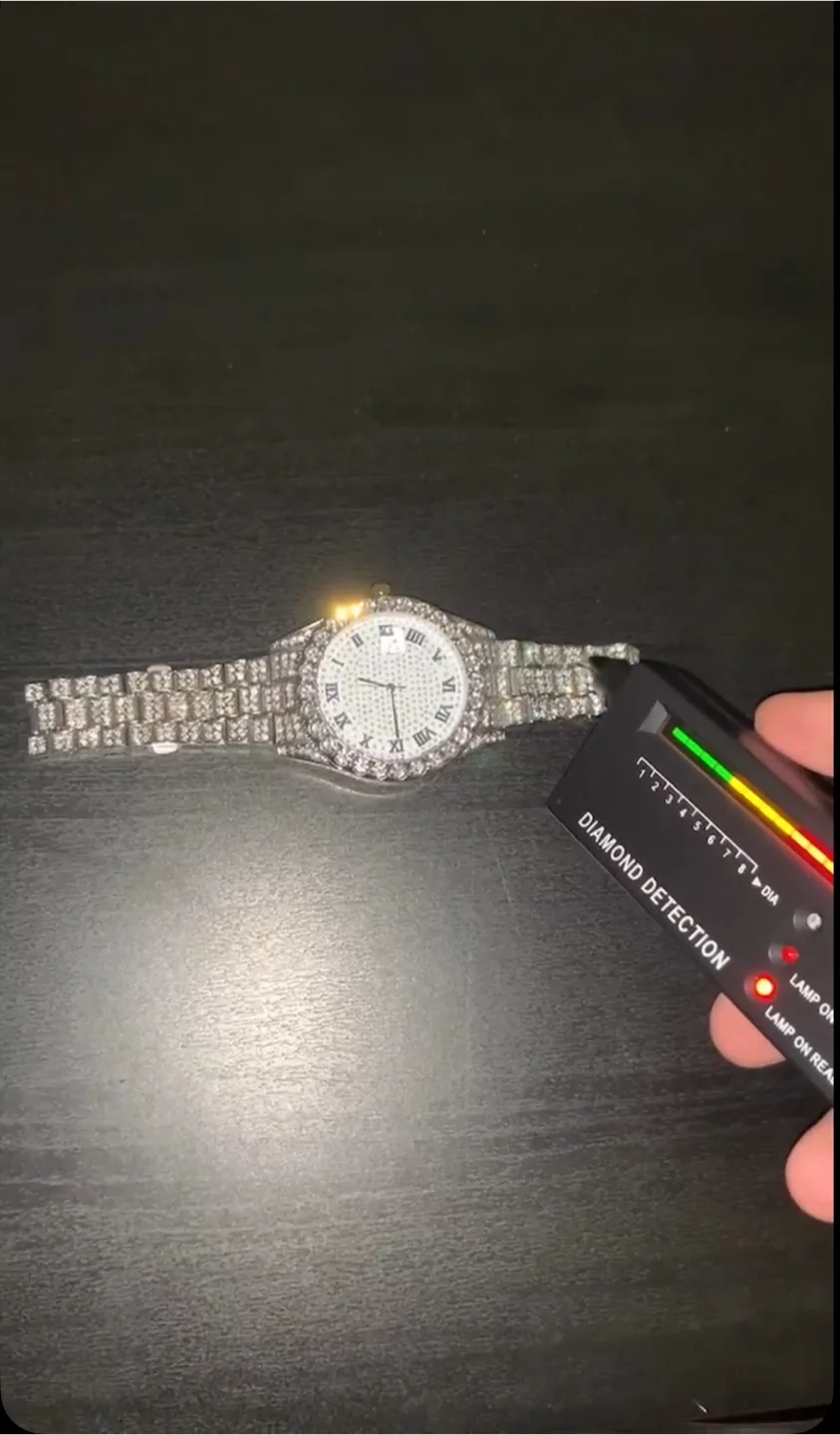 Ice-Out Watch - Blinged-Out Mens Watch thumbnail