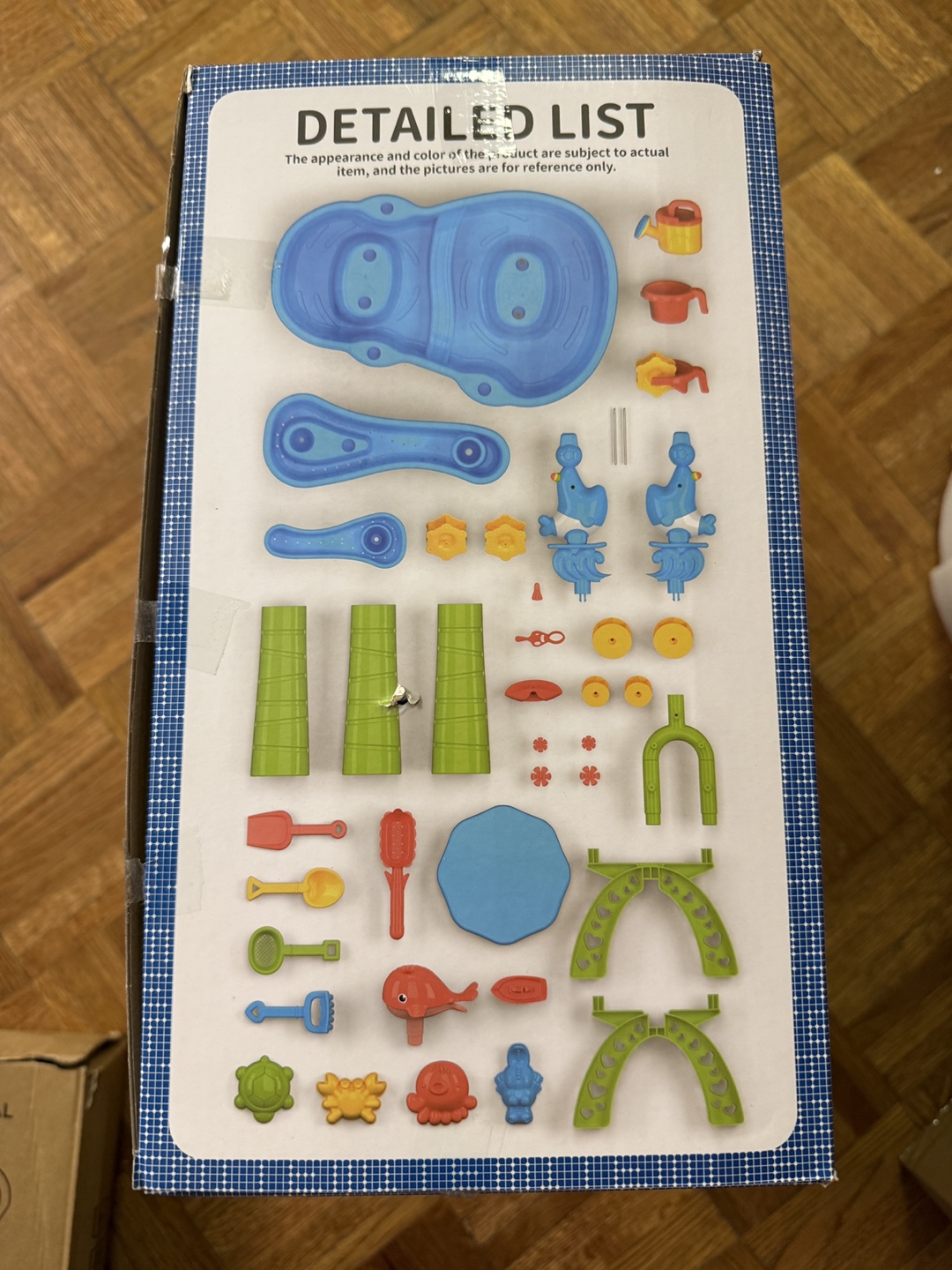 Eacaaca 3-Tier Water Table with Chair - photo 2