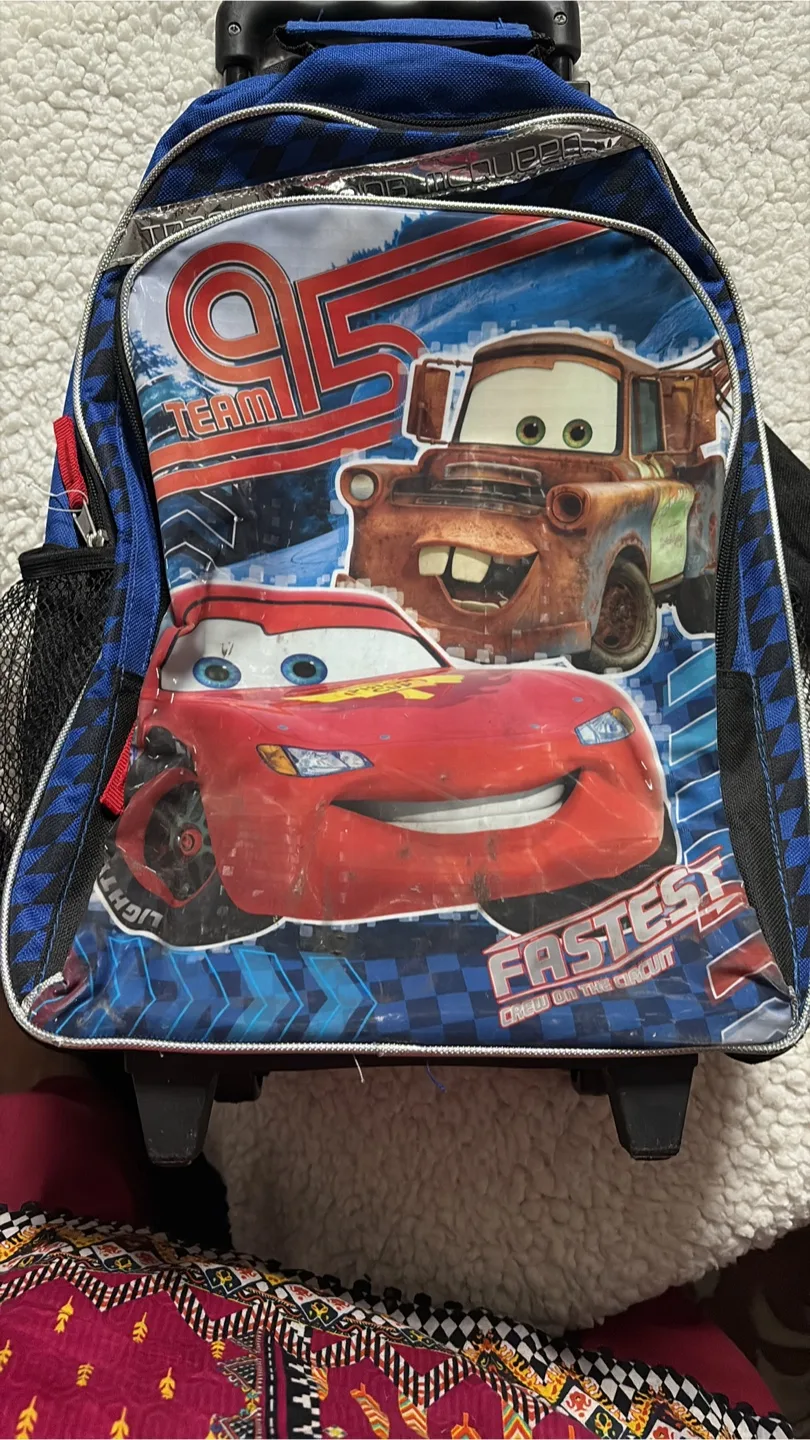 Cars Rolling Backpack thumbnail