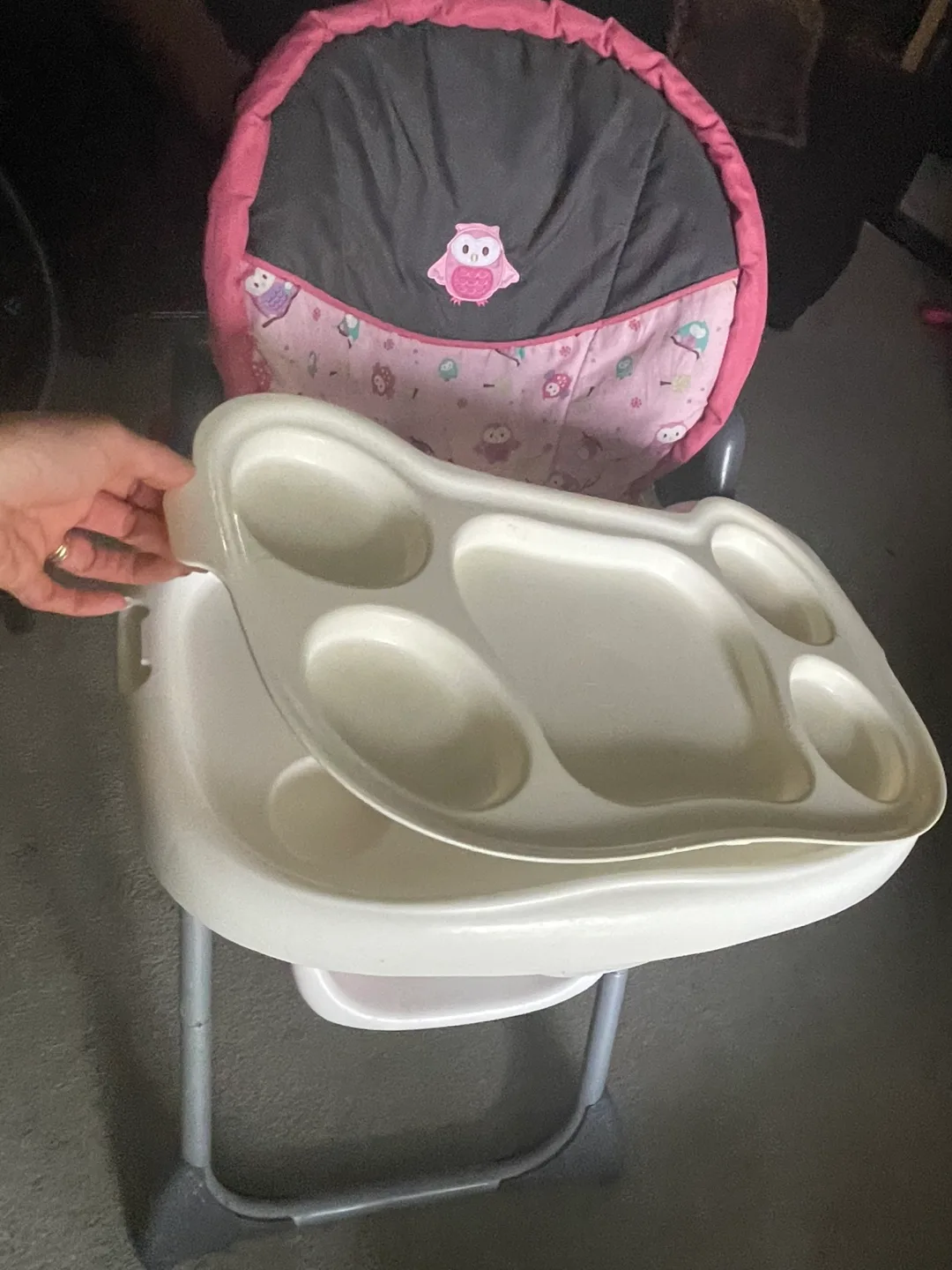 Baby High Chair with Tray thumbnail