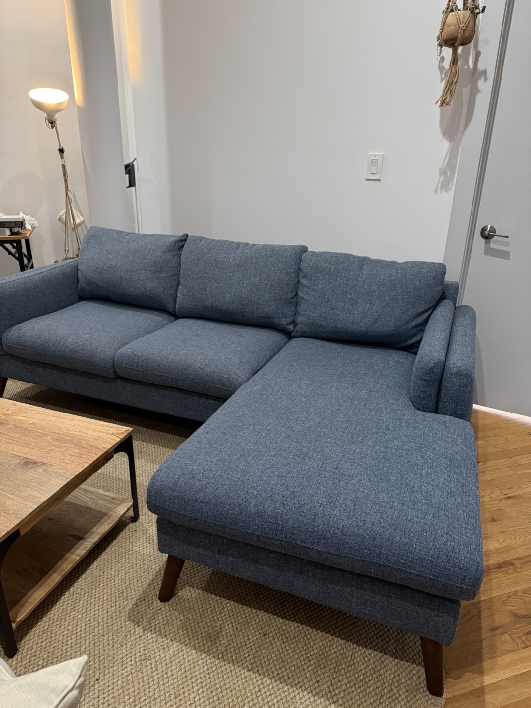 Blue Sectional Sofa
