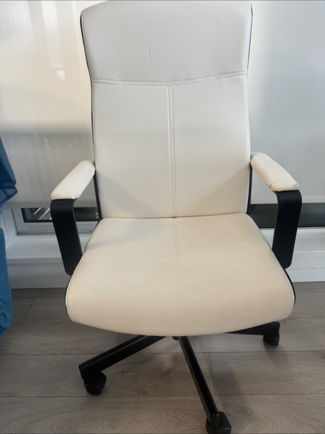 White and Black Office Chair