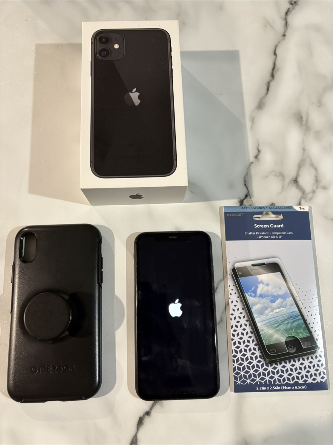 Apple IPhone 11 64GB Black Unlocked- w/ extra accessories - photo 2