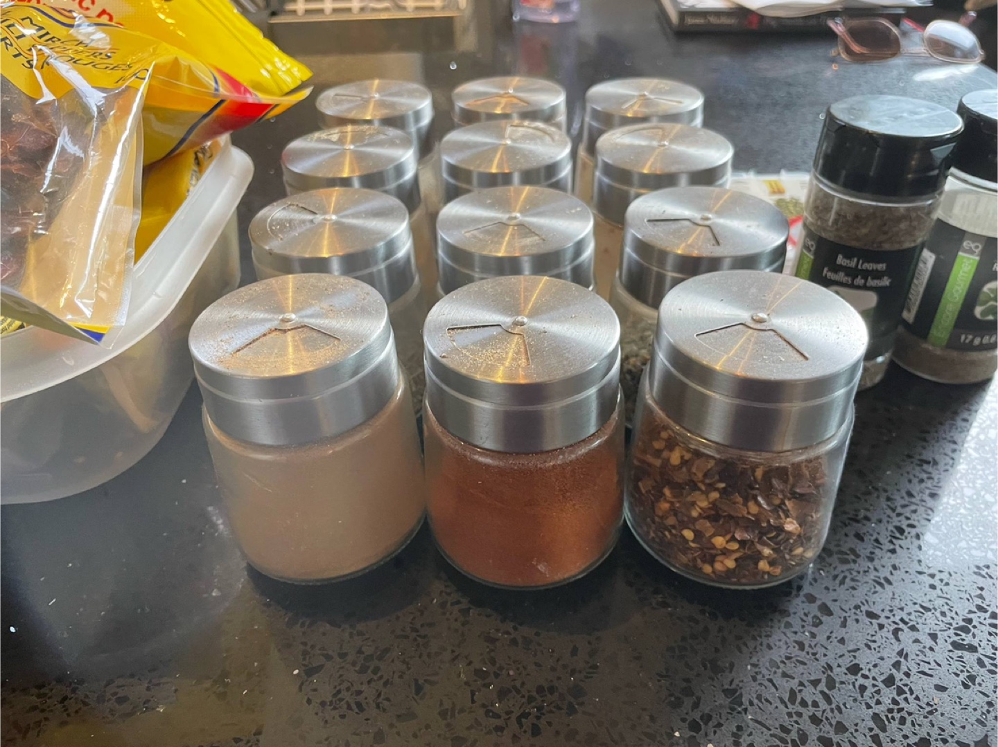 Glass Spice Jars and bulk spices - photo 2