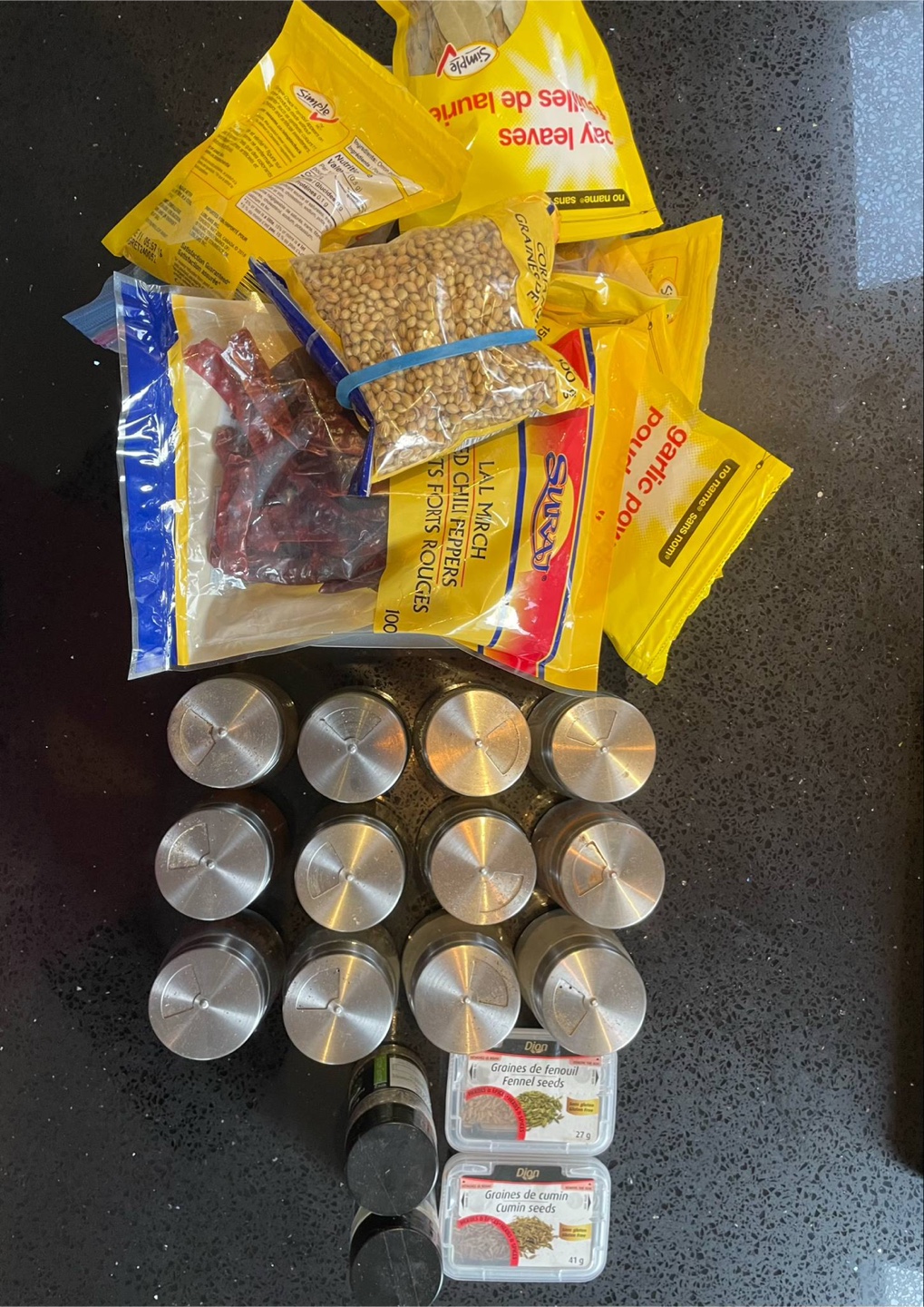 Glass Spice Jars and bulk spices - photo 3