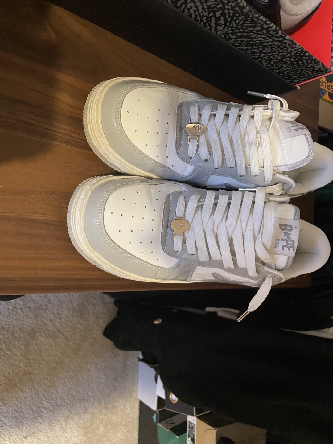 Grey BAPE STAS