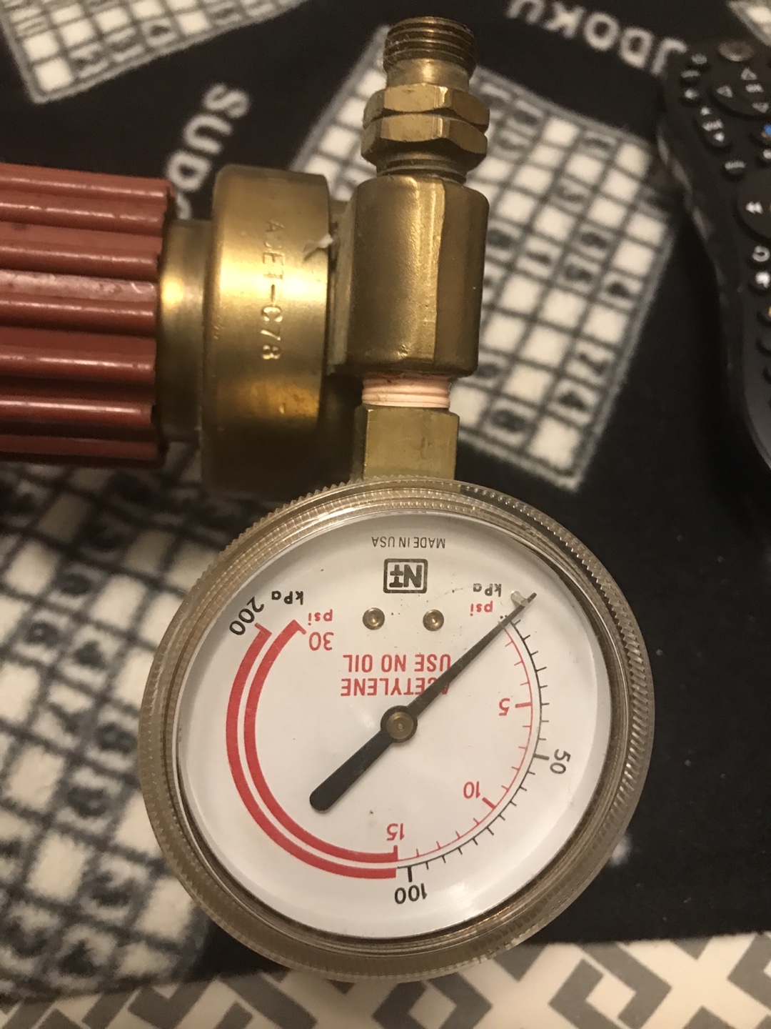 Vintage Acetylene Gauges - photo 2