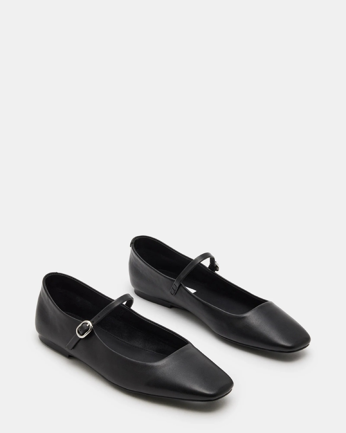 NEW!! Black Leather Flats