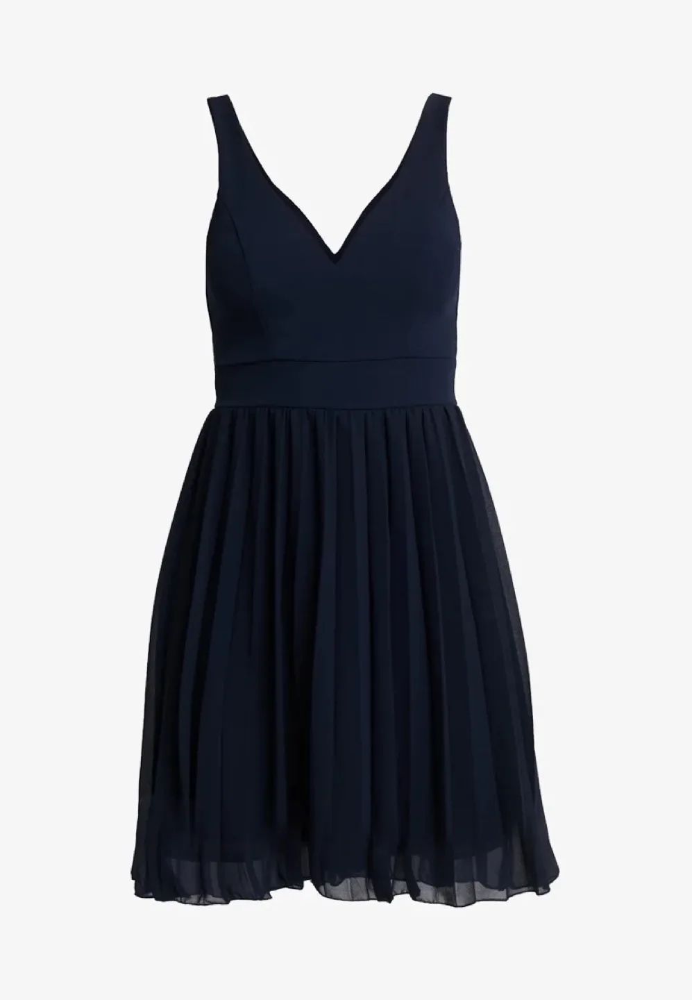 Wal G Navy Blue Sleeveless Evening Cocktail Dress size 10 image indicator(2)