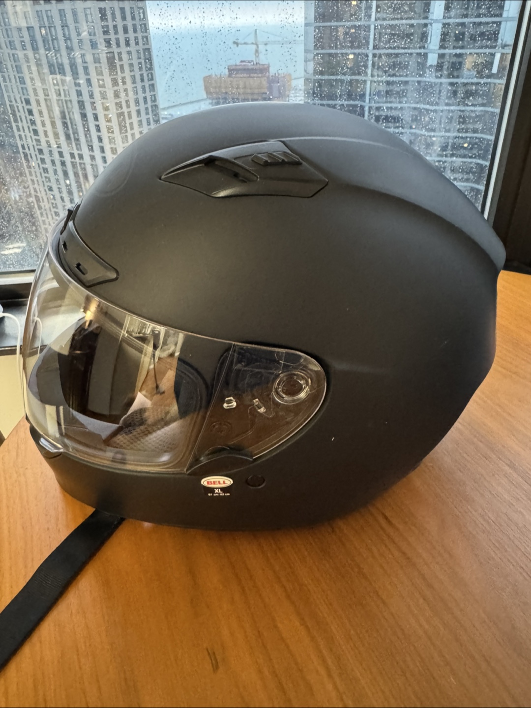 Bell Qualifier DLX Matte Black Motorcycle Helmet - Size XL - photo 2