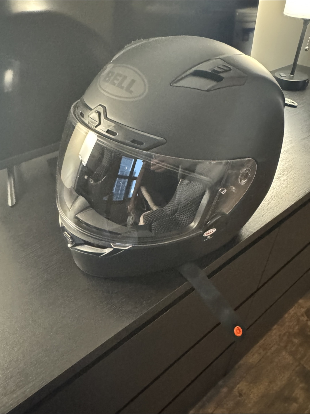 Bell Qualifier DLX Matte Black Motorcycle Helmet - Size XL - photo 4