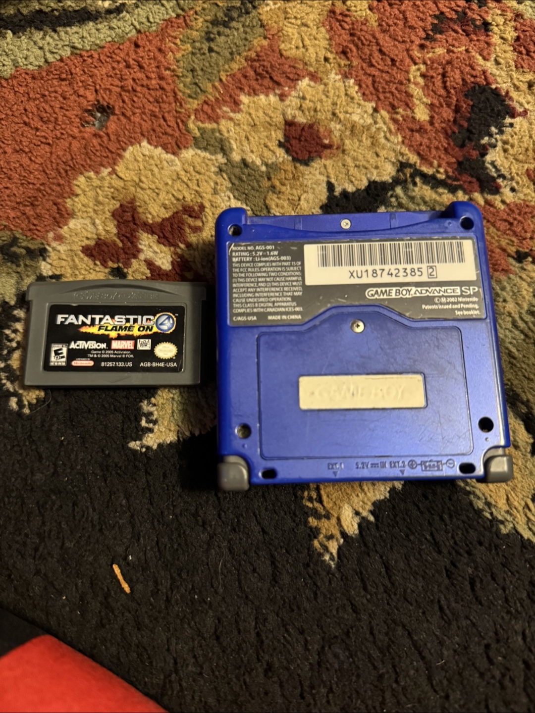Game Boy Advance SP with charger - photo 3