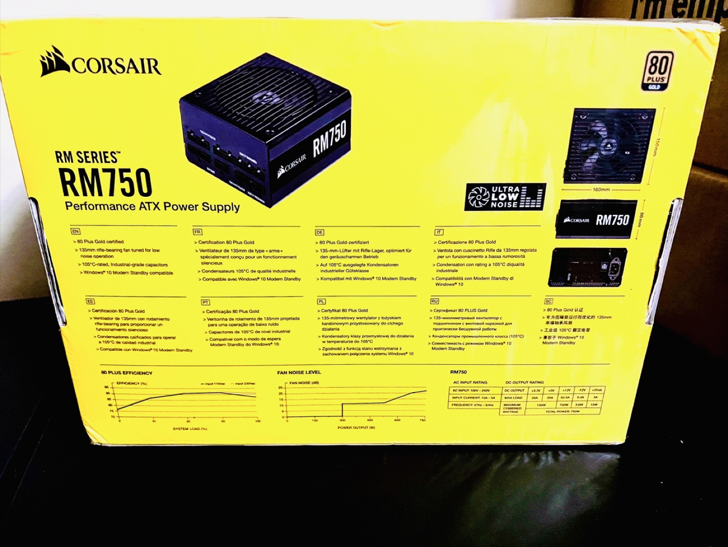 Corsair RM750x Power Supply - photo 2