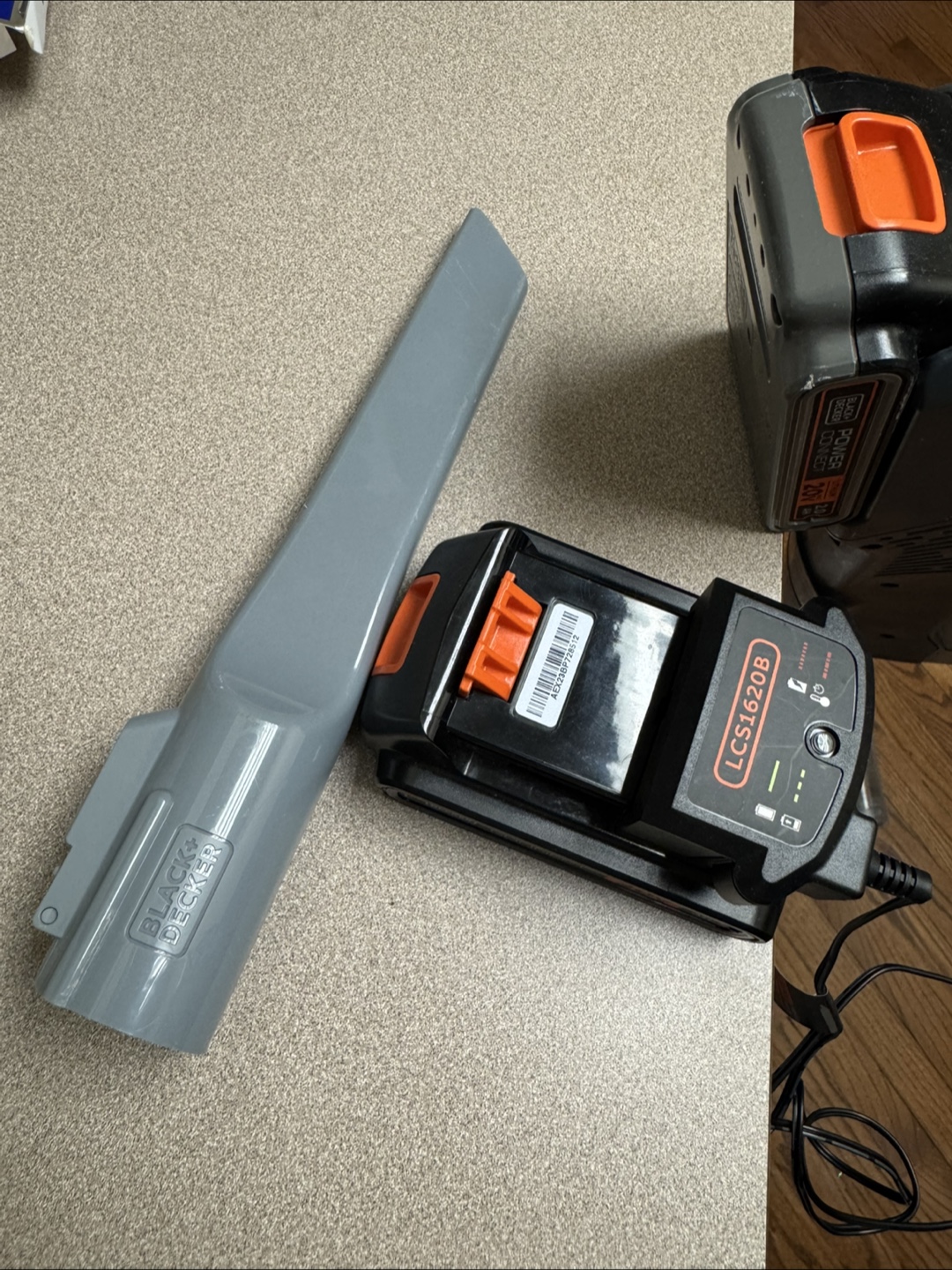 Black+Decker Cordless Stick Vacuum Cleaner with Attachments - photo 4