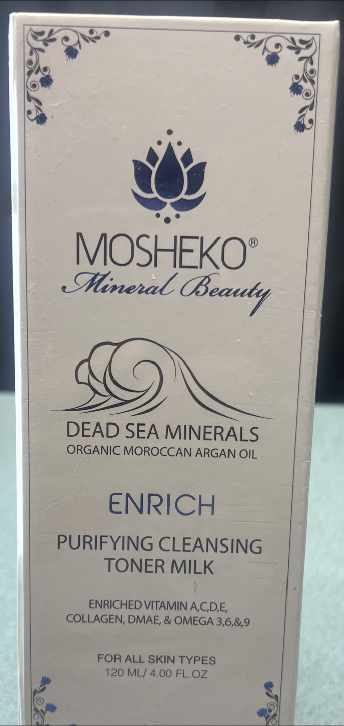 Moshkeko Mineral Beauty Enrich Purifying Cleansing Toner Milk