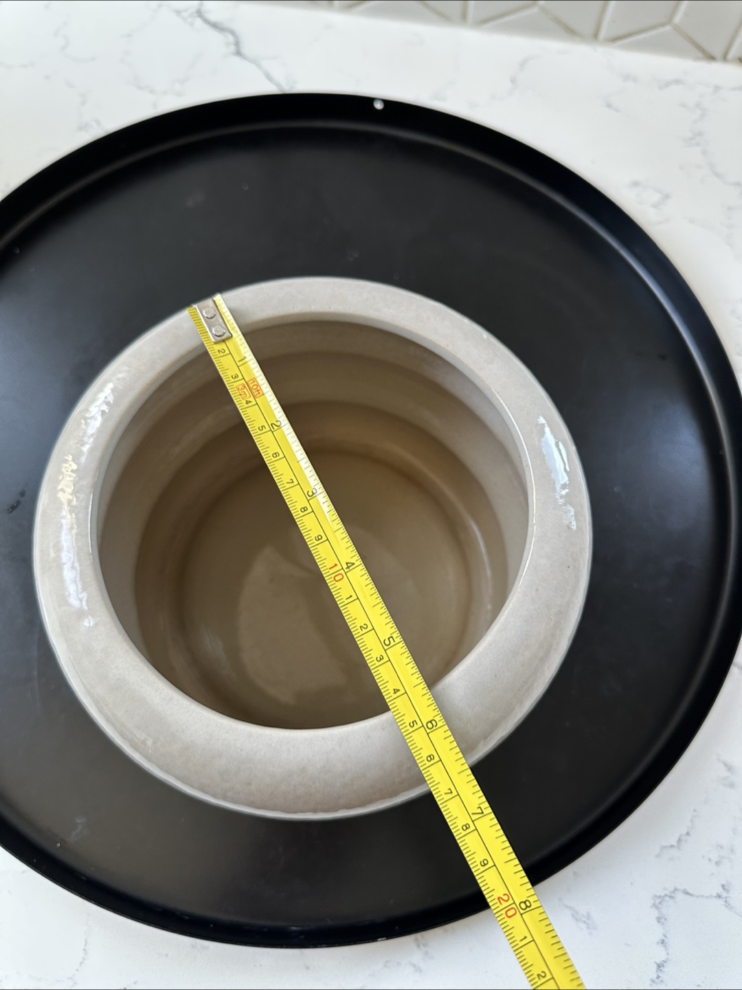 Set of 3 Modern Ceramic Planters, Maison Simon - photo 4