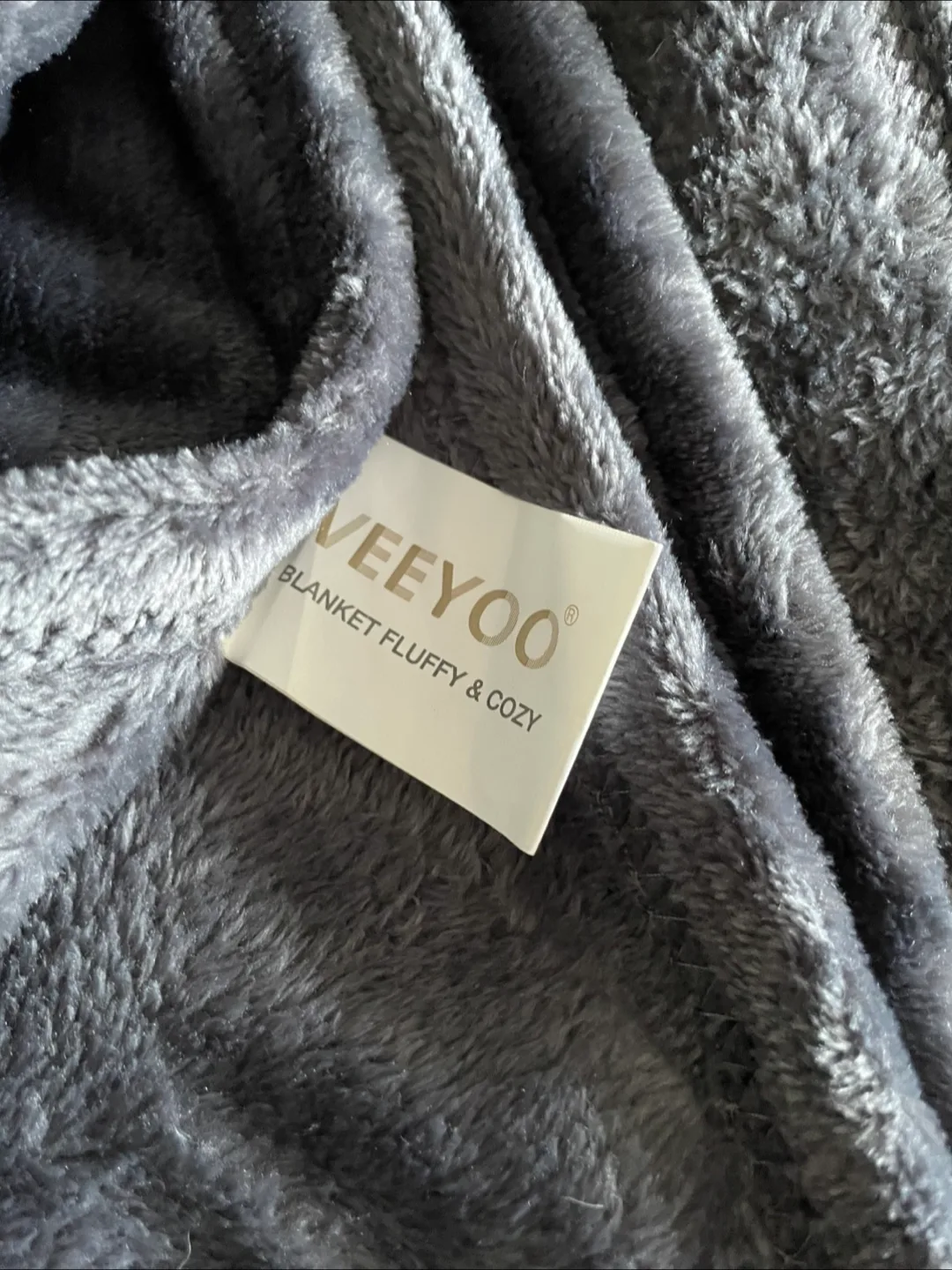 VEEYO0 Blanket - Charcoal Grey thumbnail