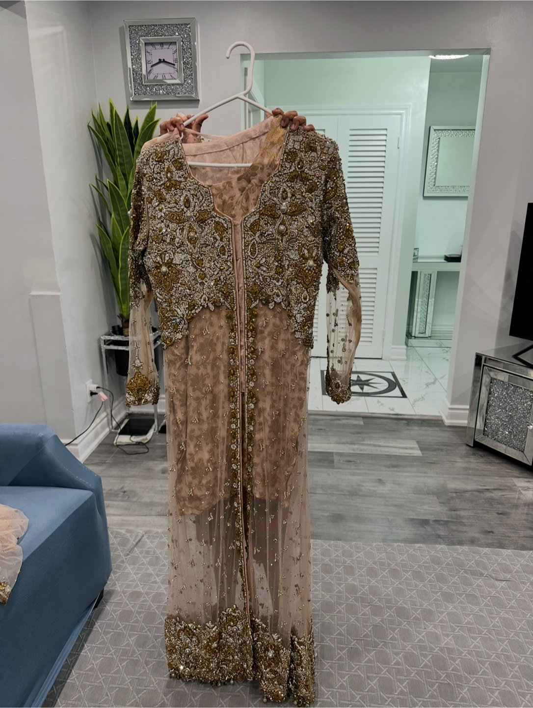 Gorgeous Embellished Pakistani Shalwar Kameez