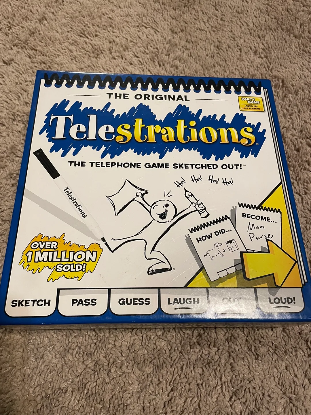 Telestrations Party Game - The Original Telephone Game thumbnail