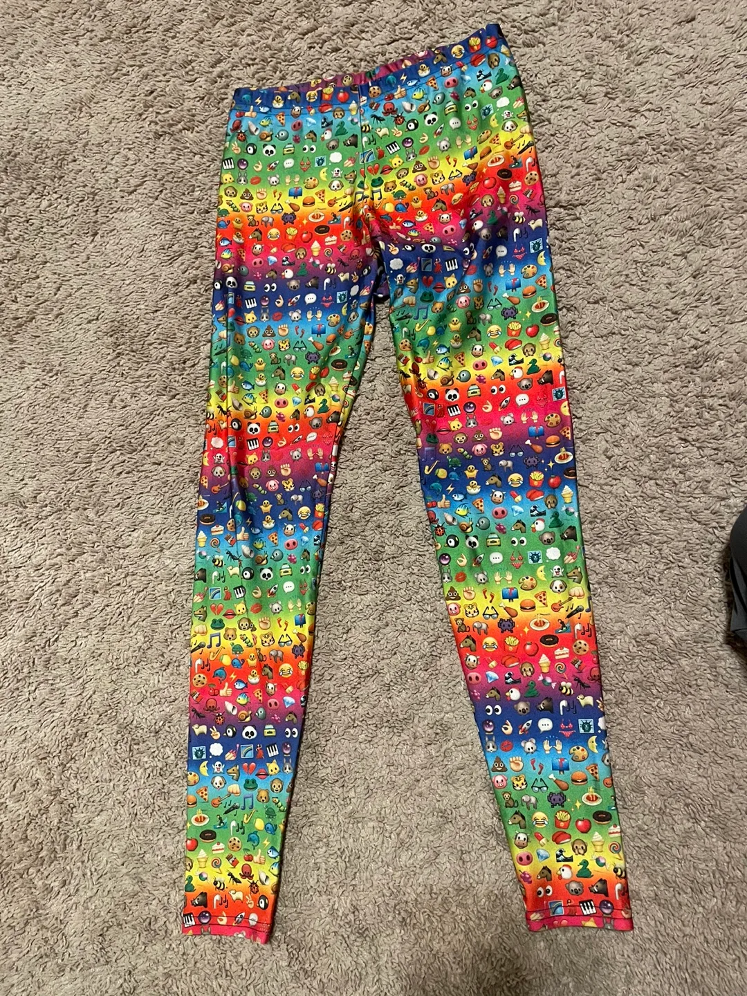 Rainbow Emoji Leggings thumbnail