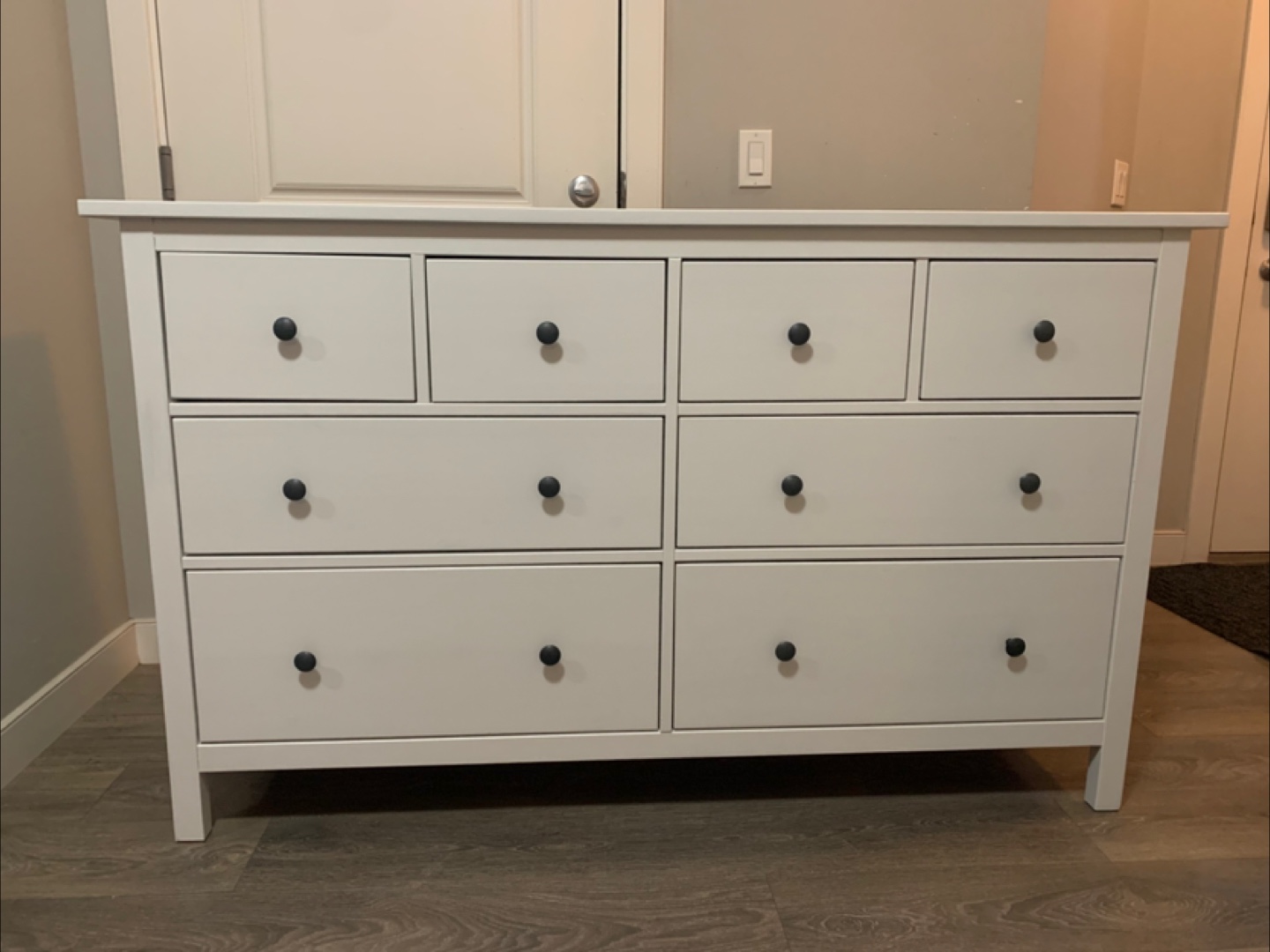 IKEA HEMNES 8-Drawer Dresser - White