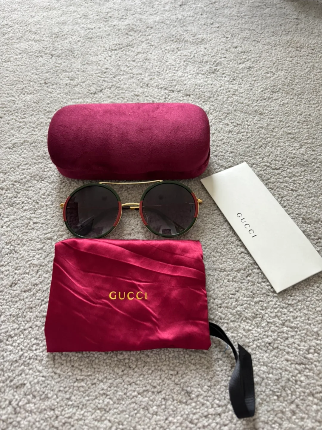 BNIB Gucci Round Sunglasses image indicator(6)