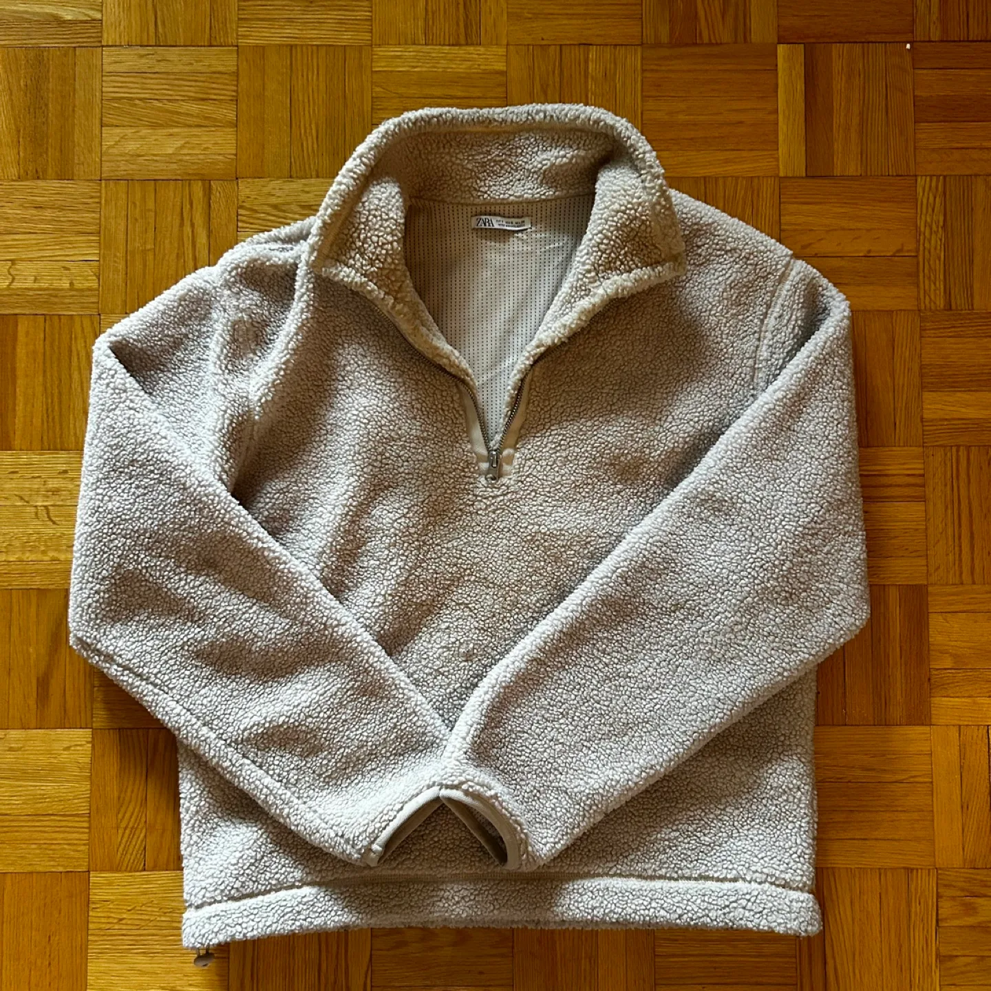 Zara Teddy Fleece Half-Zip thumbnail