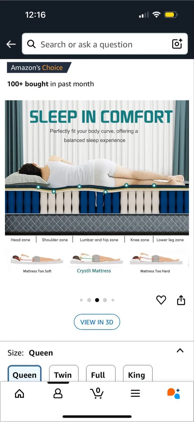 Crystall Mattress - Queen Size image indicator(3)