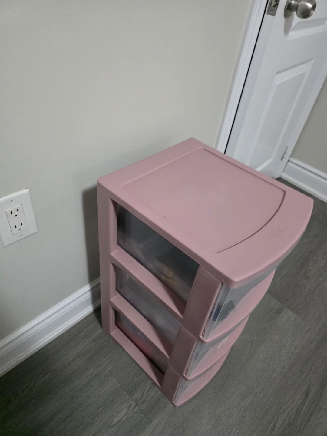 Sterilite 3-Drawer Storage Unit - Pink - photo 2