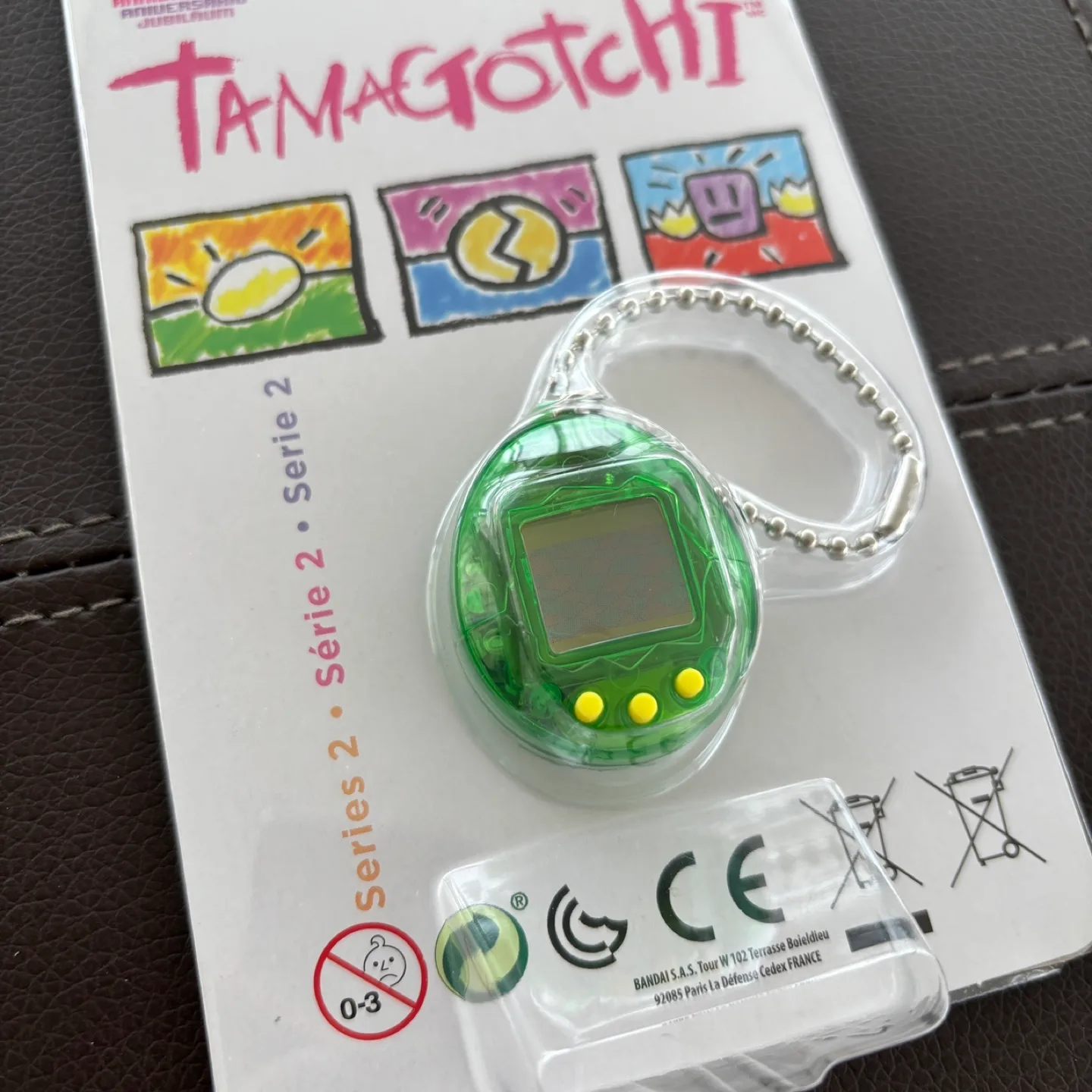 Mini Tamagotchi 20th Anniversary Edition - Translucent Green thumbnail