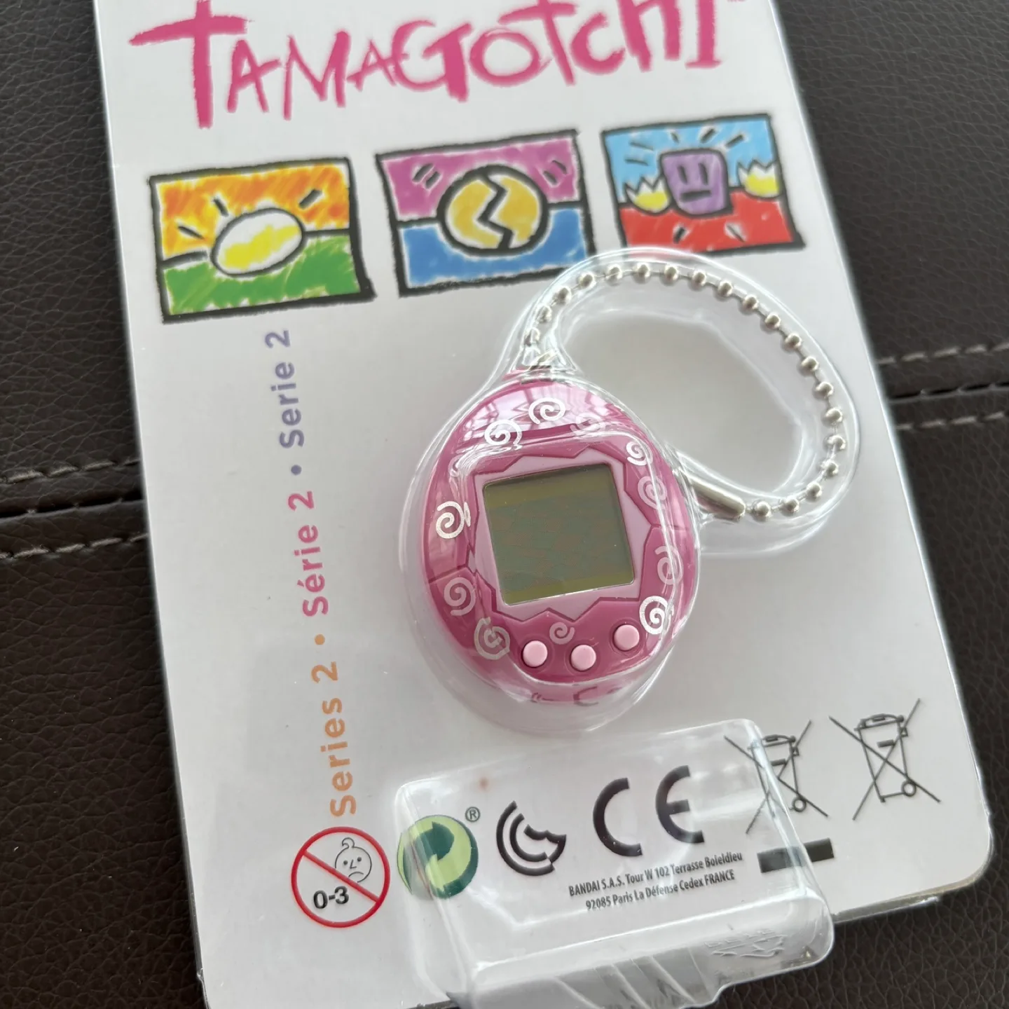 Mini Tamagotchi 20th Anniversary Edition - Pink Swirl thumbnail
