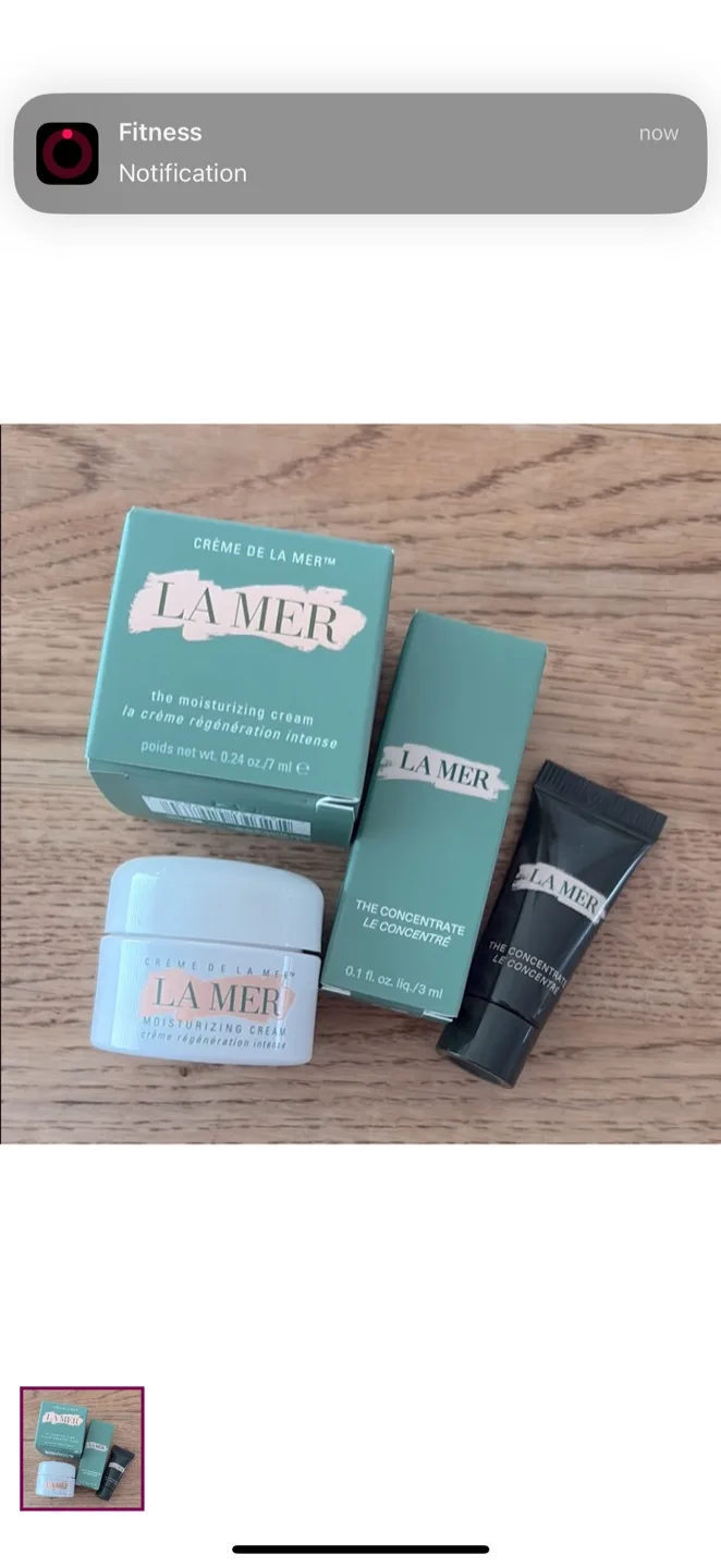 La Mer Skincare Set - Moisturizing Cream & The Concentrate thumbnail