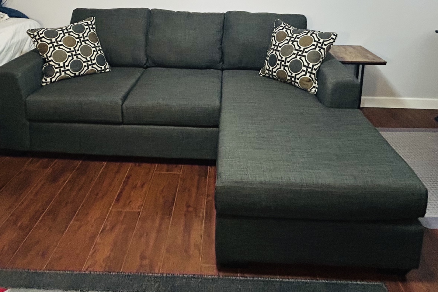 Dark Grey Sectional Sofa