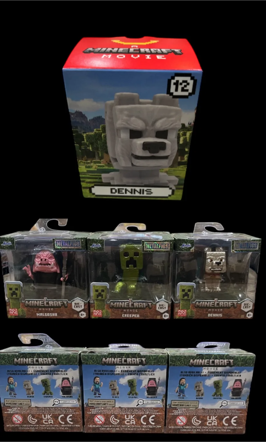 Minecraft Movie Metalfigs Collector's Tin with 4 Figures image indicator(2)
