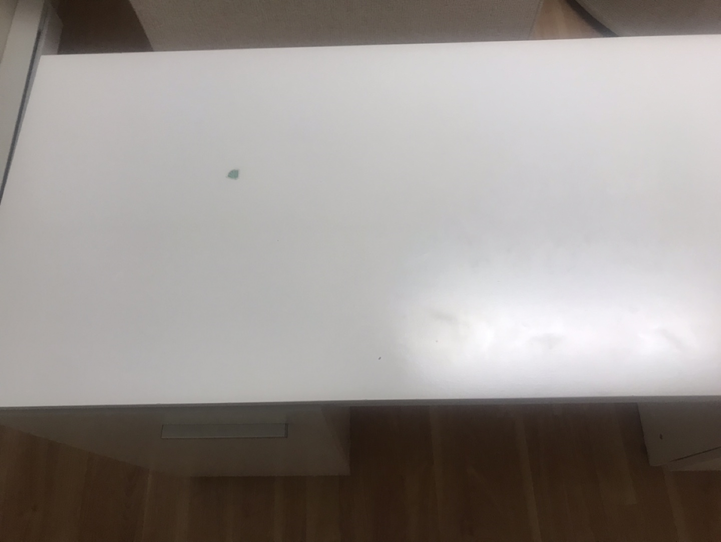 White Desk with Storage - photo 3