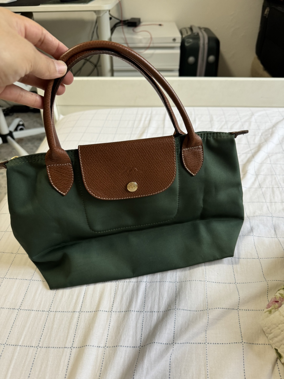 Longchamp Le Pliage Green Handbag - photo 3